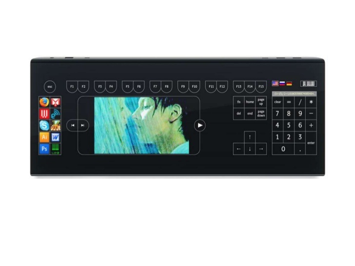 Conceito de teclado em relação à futura aparência do mesmo